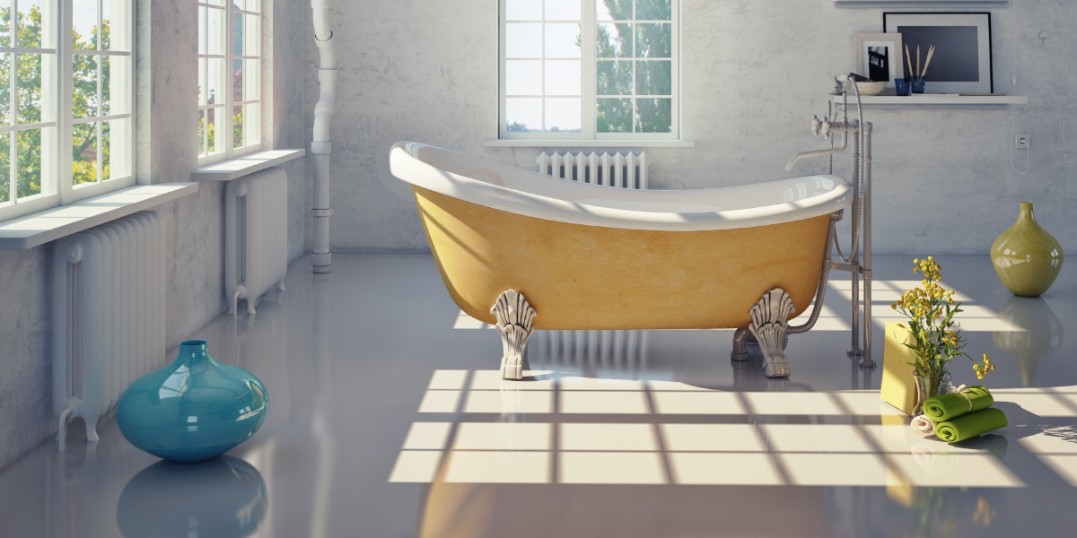 Witte badkamer